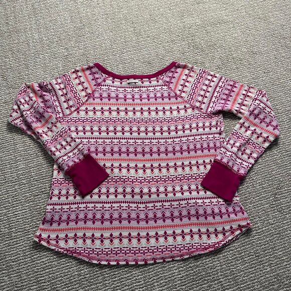 Y2k Victoria’s Secret Nordic Knit LONG SLEEVE Après-Ski Vintage Cozy Scandi - Picture 5 of 8